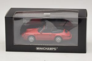 Porsche 911 964 Carrera 2 Cabriolet Red Minichamps 1:43 430067330 Diecast — photo 4 of 4