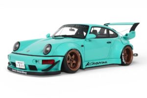Porsche 911 964 RWB Kashiwa Blue GT Spirit 1:18 GT569 Resin — photo 2 of 2