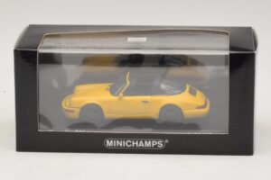Porsche 911 964 Targa Yellow Minichamps 1:43 400061367 Diecast — photo 4 of 4