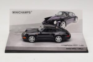 Porsche 911 964 Turbo S 3.6 30th Anniversary Black Minichamps 1:43 436069171 Diecast