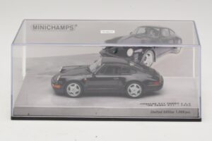 Porsche 911 964 Turbo S 3.6 30th Anniversary Black Minichamps 1:43 436069171 Diecast — photo 4 of 5