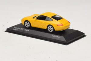 Porsche 911 991 Carrera Yellow Minichamps 1:43 410060221 Diecast — photo 3 of 4