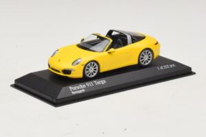 Porsche 911 991 Targa Yellow Minichamps 1:43 410062441 Diecast — photo 2 of 4