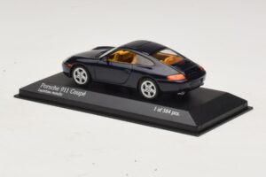 Porsche 911 991 Turbo S Blue Metallic Minichamps 1:43 410062220 Diecast — photo 3 of 4