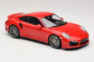 Porsche 911 991 Turbo S Red Minichamps 1:18 110062320 Diecast — photo 6 of 8