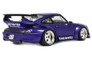 Porsche 911 993 RWB Son Goku Purple GT Spirit 1:18 GT571 Resin — photo 2 of 5
