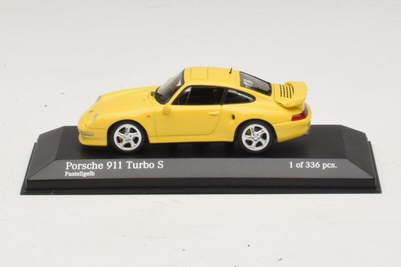 Porsche 911 993 Turbo S Yellow Minichamps 1:43 430069270 Diecast