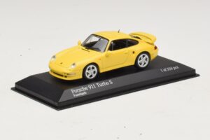 Porsche 911 993 Turbo S Yellow Minichamps 1:43 430069270 Diecast — photo 2 of 4