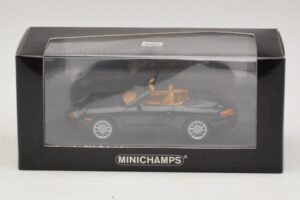 Porsche 911 996 Cabriolet Black Metallic Minichamps 1:43 400061090 Diecast — photo 4 of 4