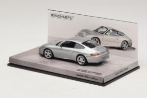 Porsche 911 996 Carrera 40th Anniversary Silver Minichamps 1:43 436061070 Diecast — photo 3 of 5
