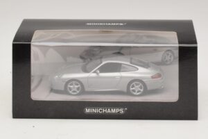 Porsche 911 996 Carrera 40th Anniversary Silver Minichamps 1:43 436061070 Diecast — photo 4 of 5