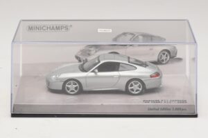 Porsche 911 996 Carrera 40th Anniversary Silver Minichamps 1:43 436061070 Diecast — photo 5 of 5
