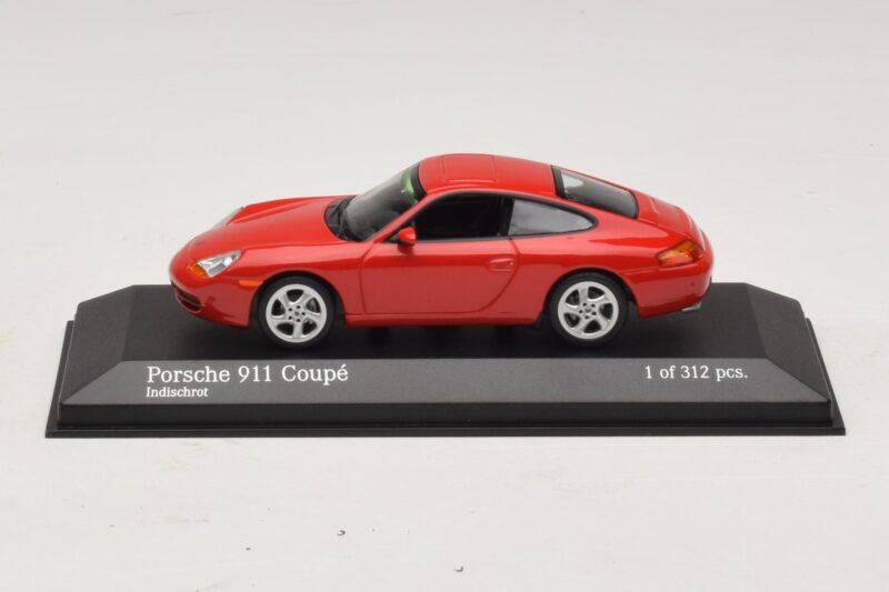 Porsche 911 996 Red Minichamps 1:43 400061181 Diecast