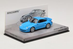 Porsche 911 996 Turbo S 3.6 Anniversary Edition Blue Minichamps 1:43 436069270 Diecast — photo 2 of 5