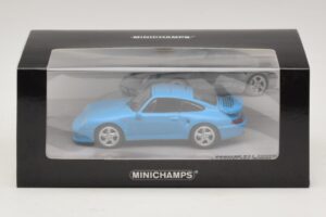 Porsche 911 996 Turbo S 3.6 Anniversary Edition Blue Minichamps 1:43 436069270 Diecast — photo 5 of 5