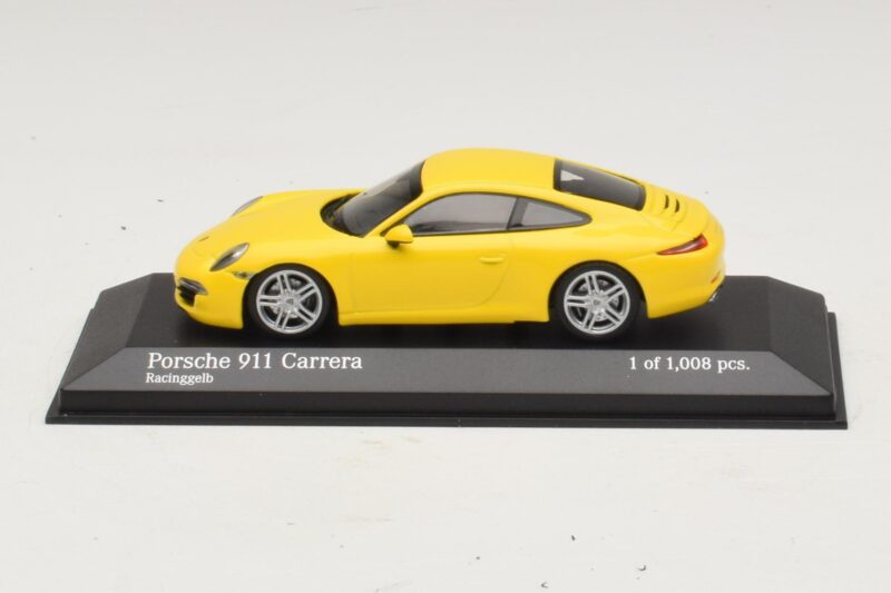 Porsche 911 996 Yellow Minichamps 1:43 400061182 Diecast