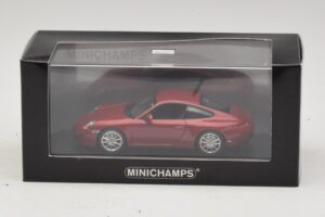 Porsche 911 997 Carrera 4S Red Metallic Minichamps 1:43 400066422 Diecast — photo 4 of 4