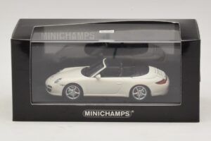 Porsche 911 997 Carrera 4S Cabriolet White Minichamps 1:43 400066431 Diecast — photo 4 of 4