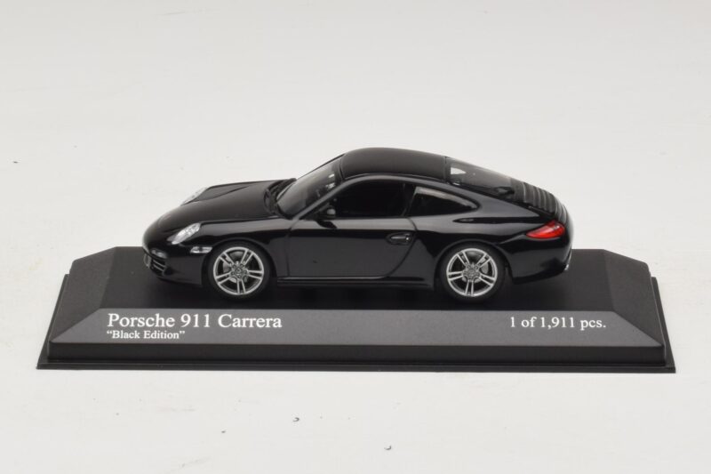 Porsche 911 997 Carrera Black Edition Minichamps 1:43 400066425 Diecast