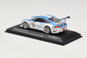 Porsche 911 997 GT3 R #53 Vannelet / Pyroles Class Winners 24 Hours of Spa 2010 Minichamps 1:43 400108953 Diecast — photo 3 of 4