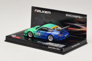 Porsche 911 997 GT3 R Falken #44 Nurburgring 2011 Minichamps 1:43 447116144 Diecast — photo 3 of 5