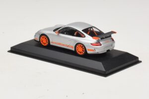 Porsche 911 997 GT3 RS Silver Orange Minichamps 1:43 403066013 Diecast — photo 3 of 4
