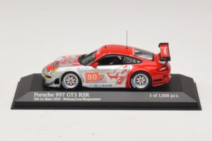 Porsche 911 997 GT3 RSR GT2 #80 S. Neiman / D. Law 24 Hours of Le Mans 2010 Minichamps 1:43 410106980 Diecast