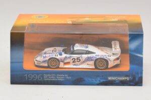 Porsche 911 GT1 #25 B. Wollek / T. Boutsen / H-J. Stuck 24 Hours of Le Mans 1996 Minichamps 1:43 403966625 Diecast — photo 5 of 5