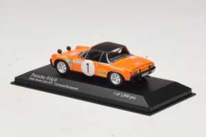 Porsche 914/6 #1 G. Larrousse / J-C. Perramond Rally Monte Carlo 1971 Minichamps 1:43 400716501 Diecast — photo 3 of 4