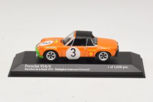 Porsche 914/6 #3 B. Waldegard / O. Andersson Marathon de la Route 1970 Minichamps 1:43 400706503 Diecast