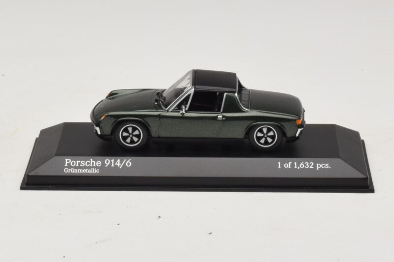 Porsche 914/6 Green Minichamps 1:43 400065060 Diecast