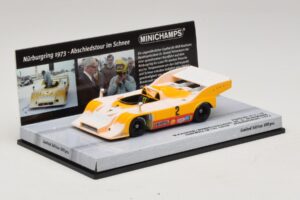 Porsche 917/10 #2 W. Kauhsen Farewell In The Snow Nurburgring 1973 Minichamps 1:43 437736592 Diecast — photo 2 of 5