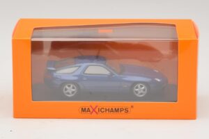 Porsche 928 Blue Metallic Maxichamps 1:43 940068101 Diecast — photo 4 of 4