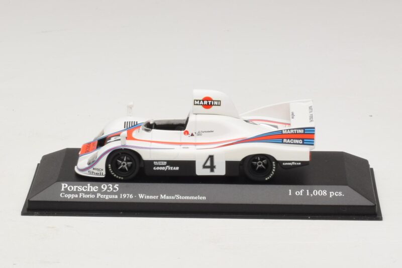 Porsche 936/76 Martini Racing #4 J. Mass / R. Stommelen Winner Coppa Florio Pergusa 1976 Minichamps 1:43 400766604 Diecast