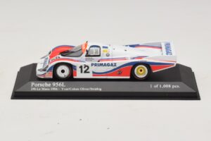 Porsche 956L #12 C. Yver / Cohen 24 Hours of Le Mans 1986 Minichamps 1:43 430866512 Diecast