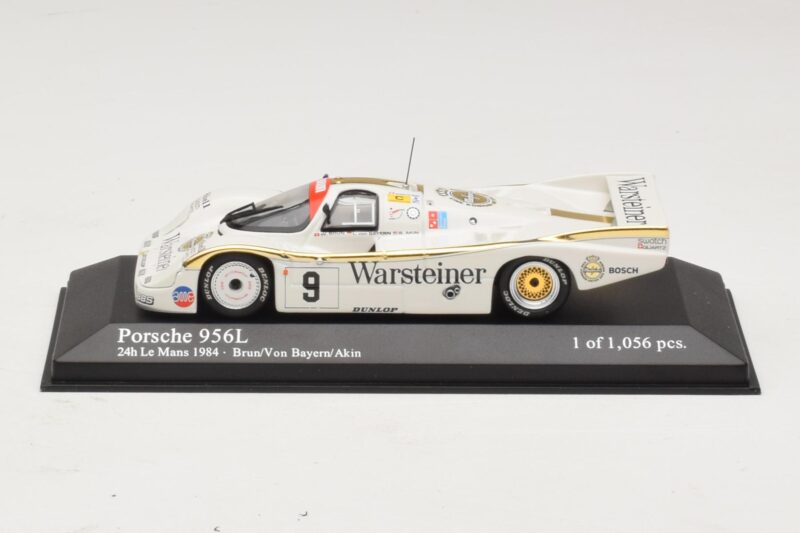 Porsche 956L Warsteiner #9 W. Brun / Bayern 24 Hours of Le Mans 1984 Minichamps 1:43 430846509 Diecast