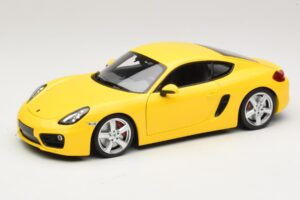 Porsche Cayman 981 Yellow Minichamps 1:18 110062220 Diecast