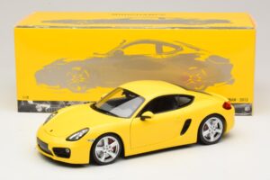 Porsche Cayman 981 Yellow Minichamps 1:18 110062220 Diecast — photo 8 of 8