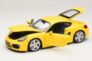 Porsche Cayman 981 Yellow Minichamps 1:18 110062220 Diecast — photo 2 of 8