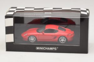 Porsche Cayman 987 S Red Minichamps 1:43 400065620 Diecast — photo 4 of 4
