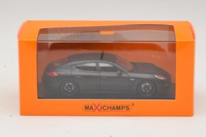 Porsche Panamera 970 Turbo Matt Black Maxichamps 1:43 940062370 Diecast — photo 4 of 4