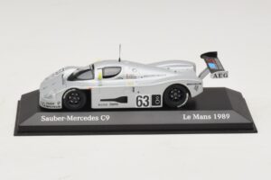 Sauber Mercedes C9 #63 J. Mass / M. Reuter / S. Dickens Winners 24 Hours of Le Mans 1989 Minichamps 1:43 Sauber Mercedes C9 #63 J. Mass / M. Reuter / S. Dickens Winners 24 Hours of Le Mans 1989 Minichamps 1:43 B66041033 Diecast