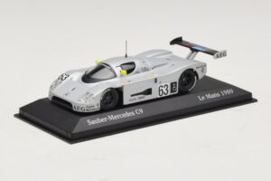 Sauber Mercedes C9 #63 J. Mass / M. Reuter / S. Dickens Winners 24 Hours of Le Mans 1989 Minichamps 1:43 B66041033 Diecast — photo 2 of 5