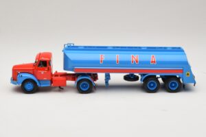 Scania L110S Tanksattelzug FINA Minichamps 1:43 499126970 Diecast — photo 3 of 6