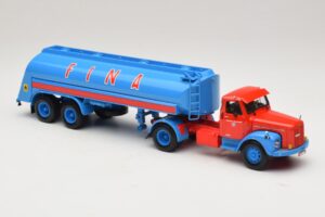 Scania L110S Tanksattelzug FINA Minichamps 1:43 499126970 Diecast — photo 4 of 6