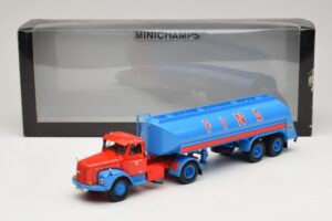 Scania L110S Tanksattelzug FINA Minichamps 1:43 499126970 Diecast — photo 6 of 6