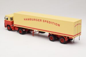 Scania LB111S Koffersattelzug Hamburger Spedition Minichamps 1:43 499123880 Diecast — photo 5 of 6
