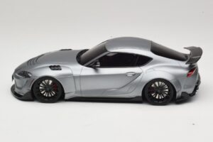 Toyota Supra A90 Prior Design Matt Silver GT Spirit 1:18 GT343 Resin — photo 3 of 5