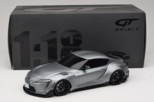 Toyota Supra A90 Prior Design Matt Silver GT Spirit 1:18 GT343 Resin — photo 5 of 5