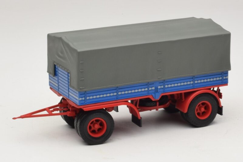 Truck Trailer Blue Red Minichamps 1:43 439159092 Diecast